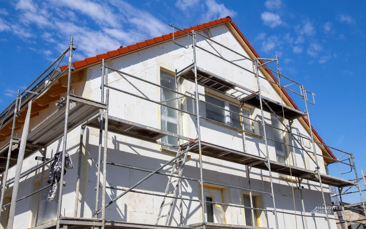 Stuckateur Saarland, Hausfassade dämmen